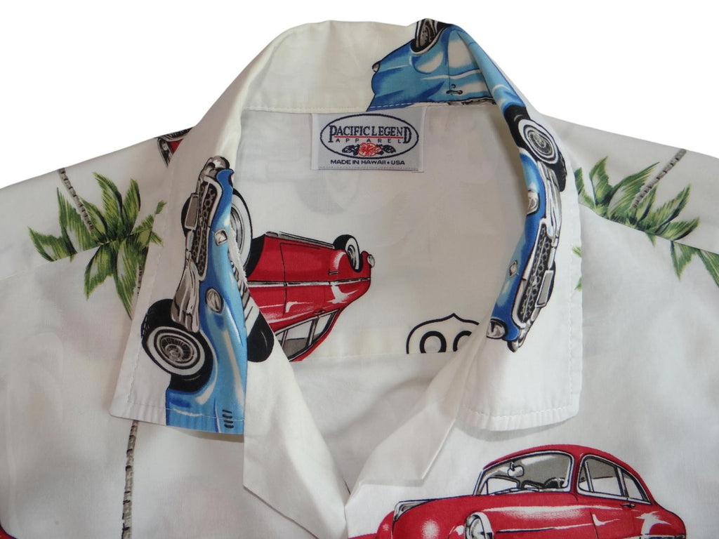 Pacific Blend Retro Classic Cars Short Sleeve Shirt