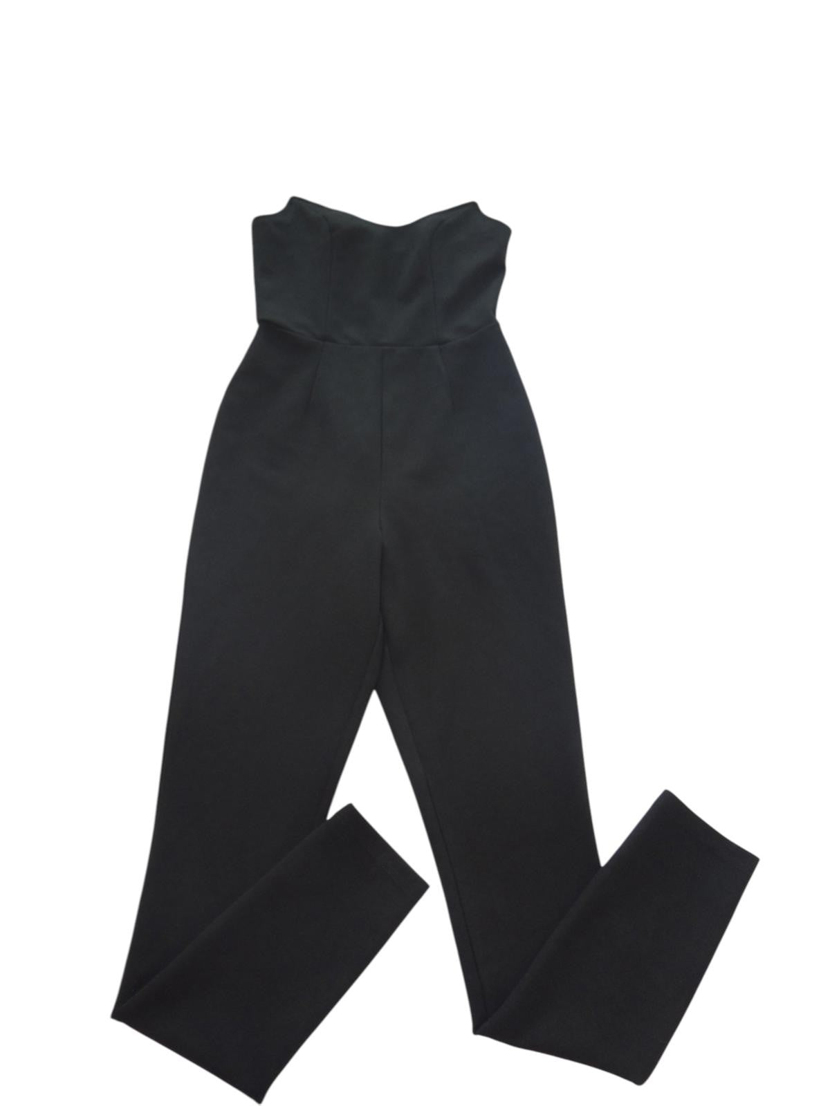 by the way. Stylish Black Jumpsuit - Elegant Fit - XXS