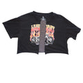 Legendary Motorcycle Graphic Crop Top - Vintage Style