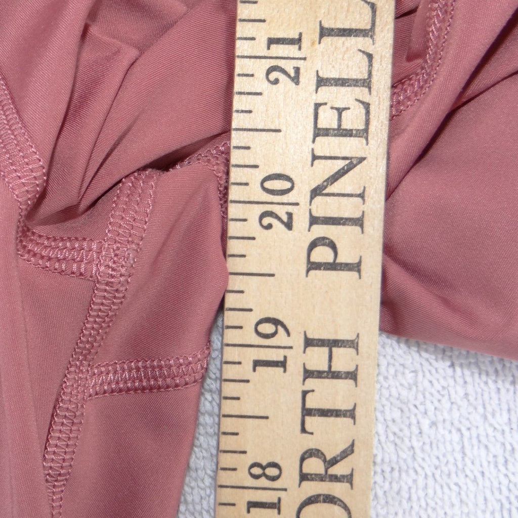 Lululemon Invigorate High-Rise Crop 23 Brier Rose Pink Leggings Size 8