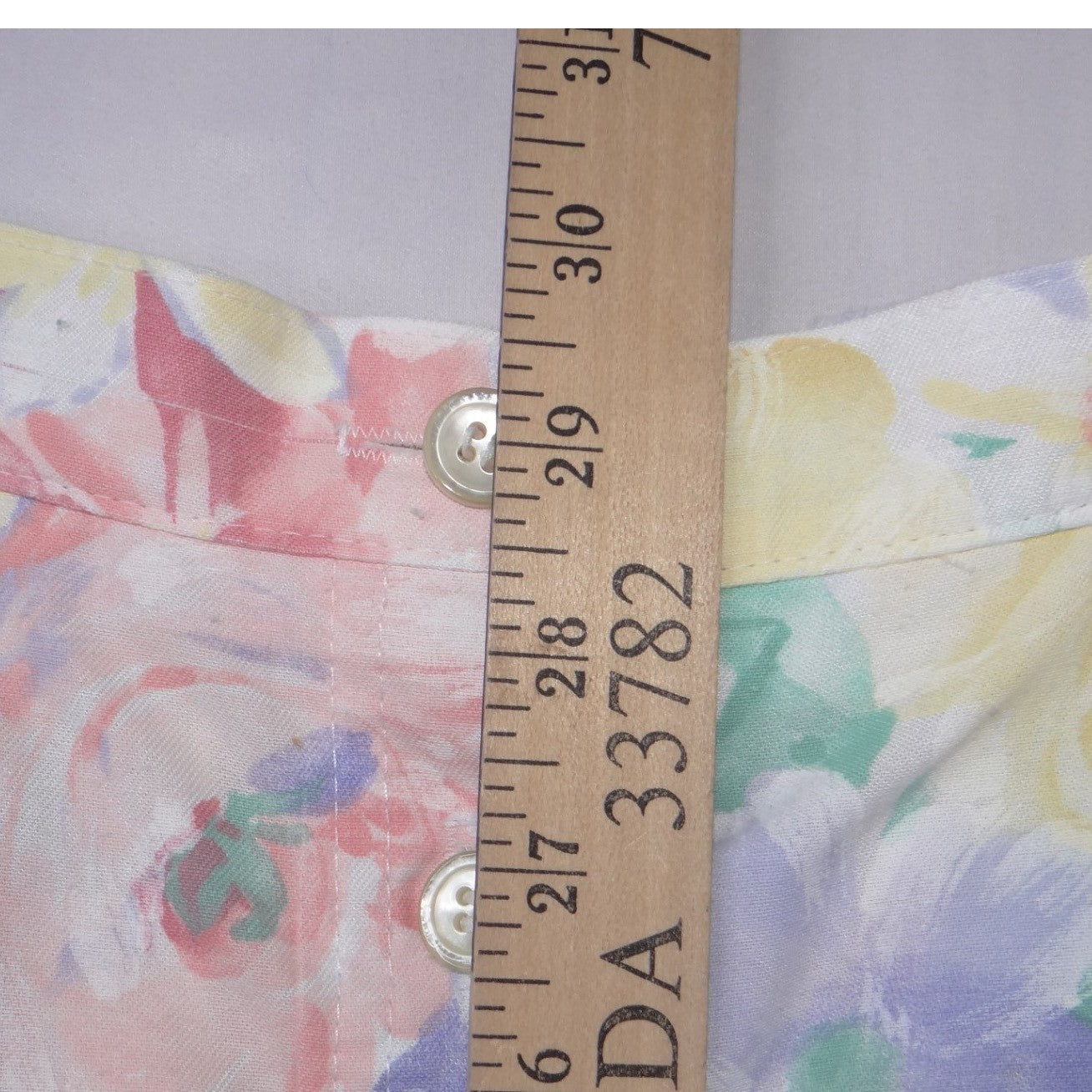 Alfred Dunner Vintage 90s Floral Button Front Midi Skirt Pastel Women Size 14