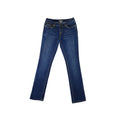 Earl Jean Blue Denim Bootcut Jeans Embellished Pockets Size 28