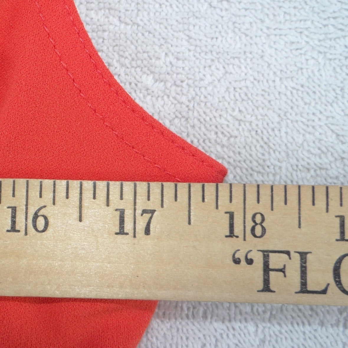 Tommy Hilfiger Red Sleeveless Belted Sheath Dress Career V-Neck Size 10