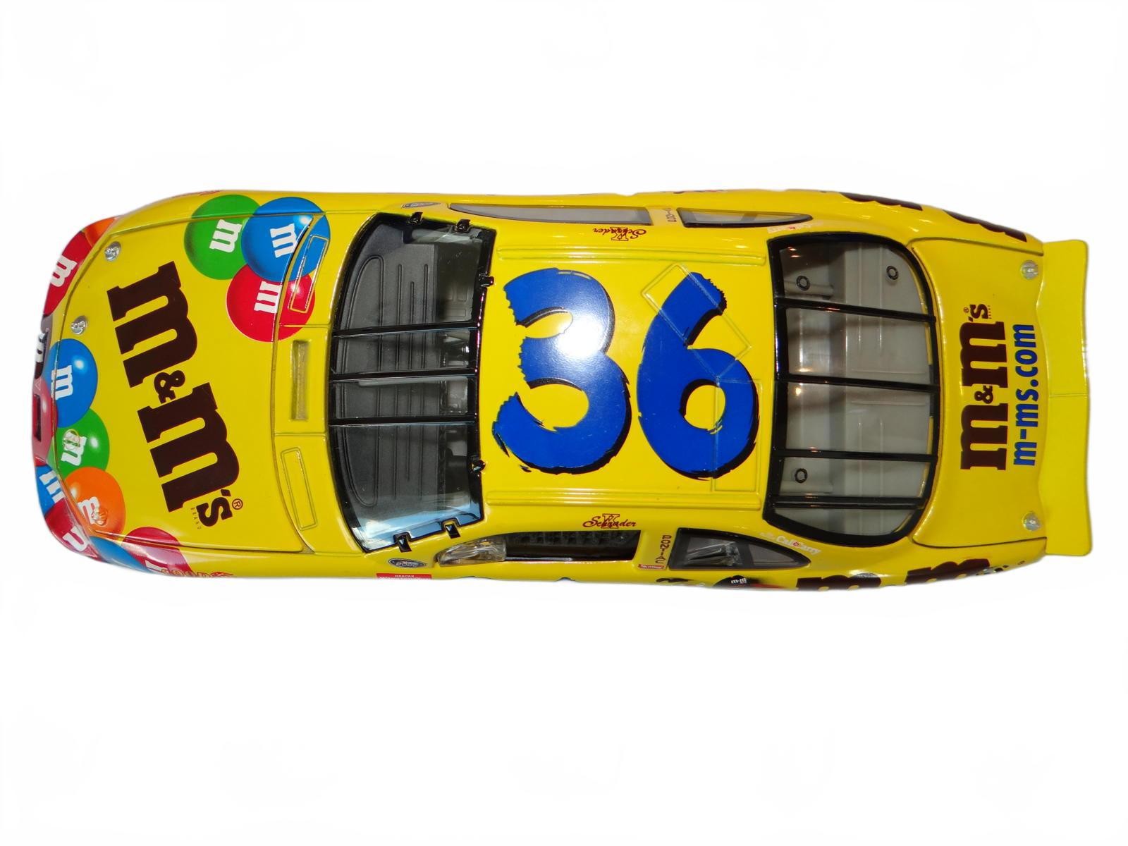 Ken Schrader #36 1/24 Action Nascar M&M's car