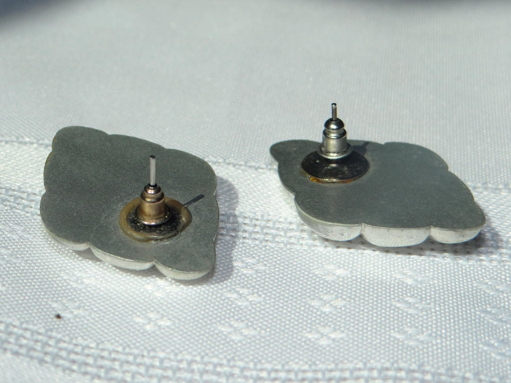 Vintage Silver-toned Earrings