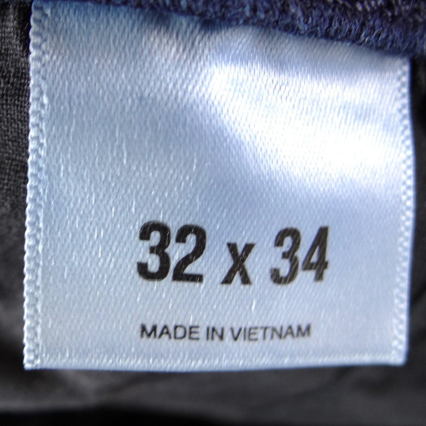 Express Skinny Mens Jeans 32x34 Dark Blue Denim Stretch Casual Pants