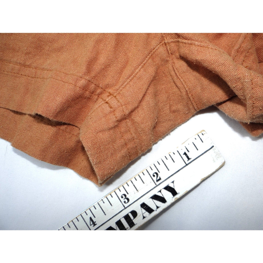 Old Navy Maternity Shorts Orange Cotton Blend Elastic Waist Size L