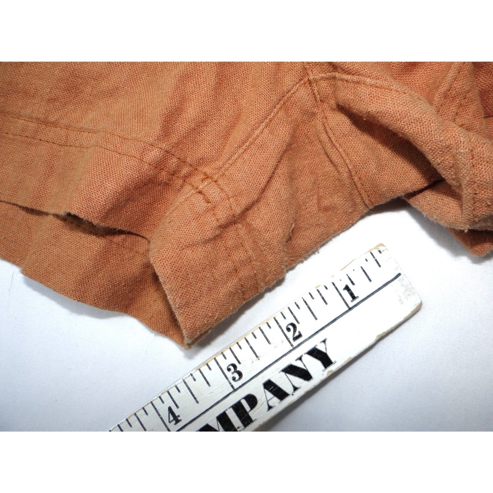Old Navy Maternity Shorts Orange Cotton Blend Elastic Waist Size L