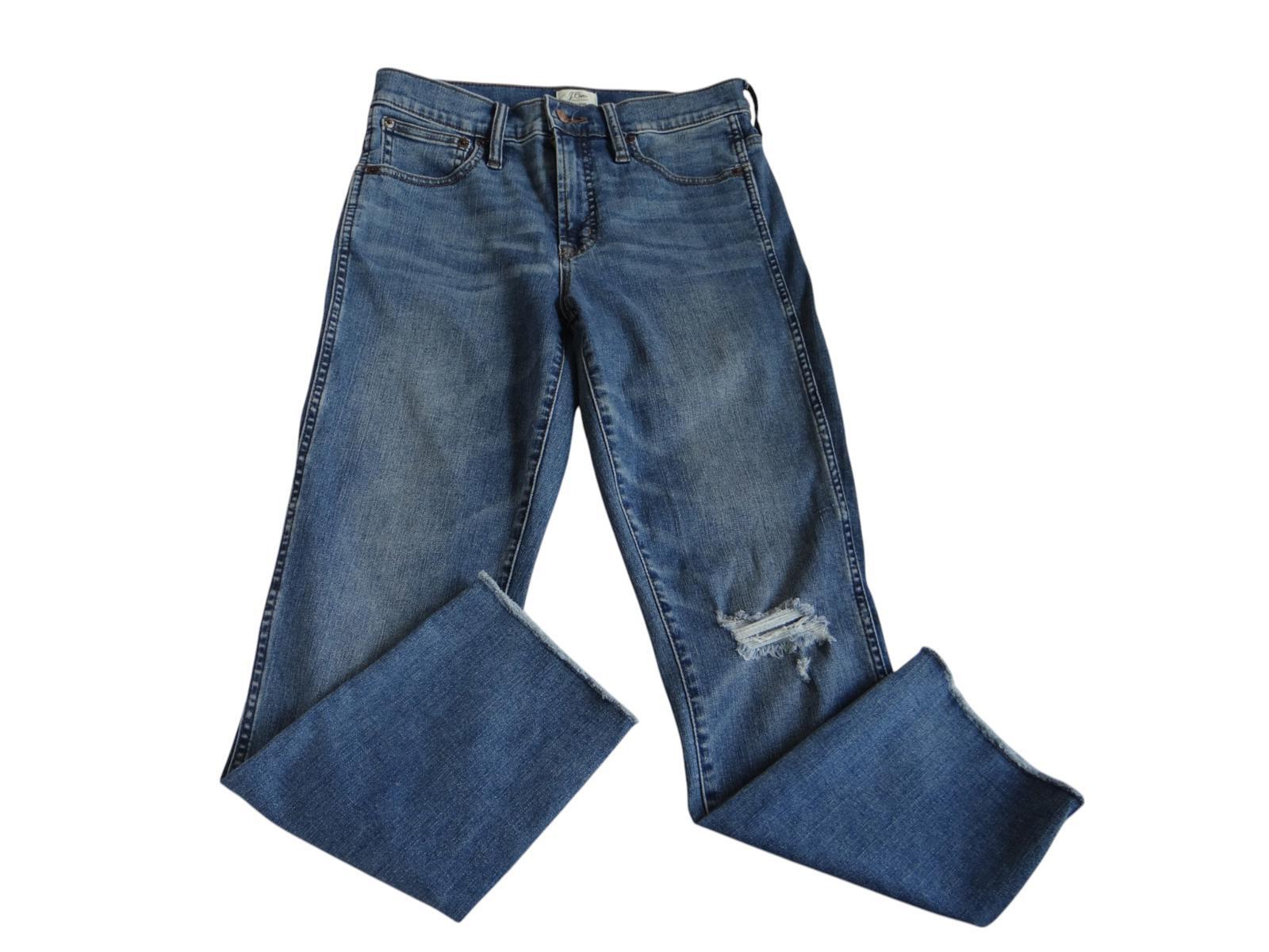 J.Crew Vintage Straight Jeans - Distressed Style