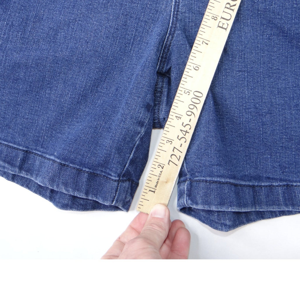 Gloria Vanderbilt Denim Shorts Women Size 4 Blue All Around Slimming Effect