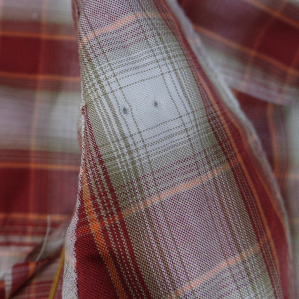 Carhartt Force Relaxed Fit Plaid Short Sleeve Button Up Shirt Men's Size S