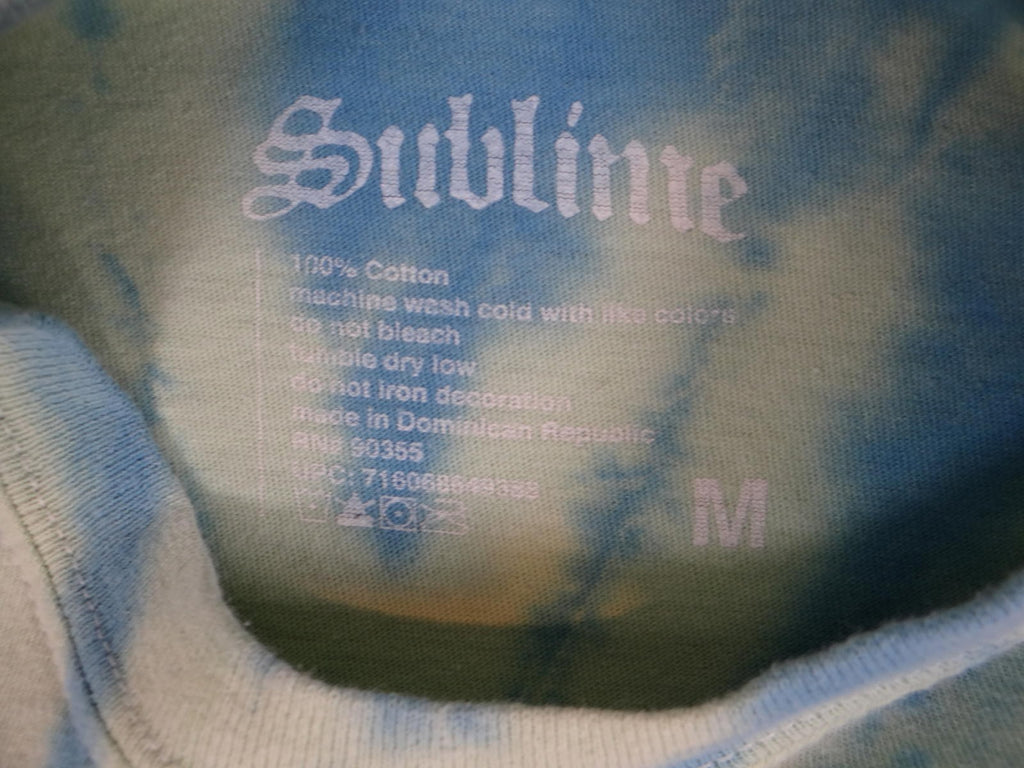 Sublime Long Beach Tie-Dye Graphic T-Shirt Medium