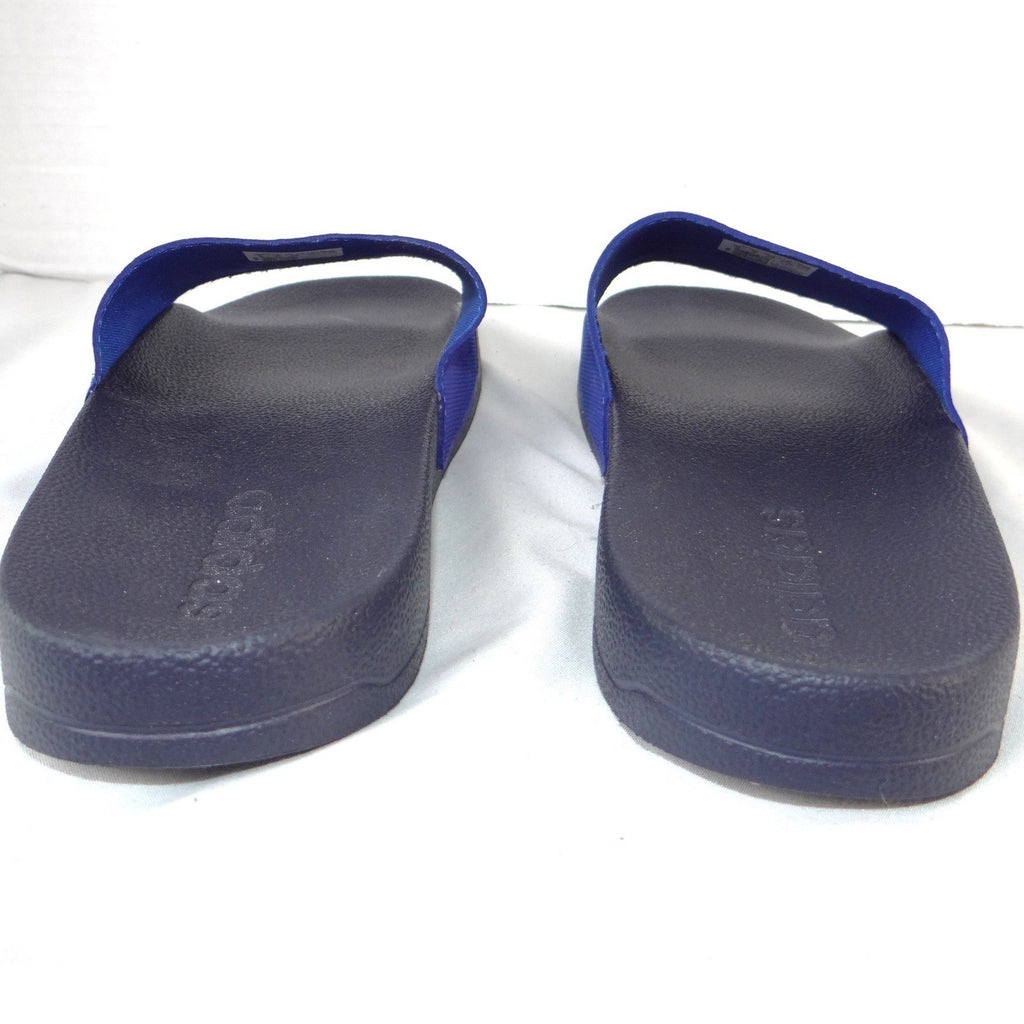 Adidas Adilette Shower Slides Blue Navy Kids Sandals Size 5