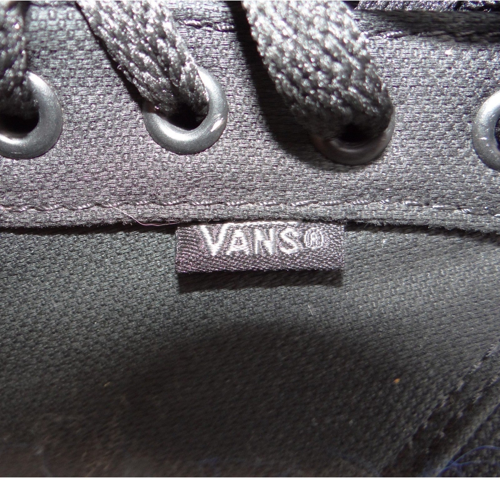 Vans Atwood Triple Black Canvas Low Top Skate Shoes Mens 13