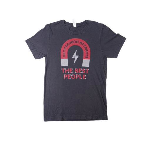 Bella Canvas Geocaching Graphic T Shirt The Best People Magnet Bolt Men Size S