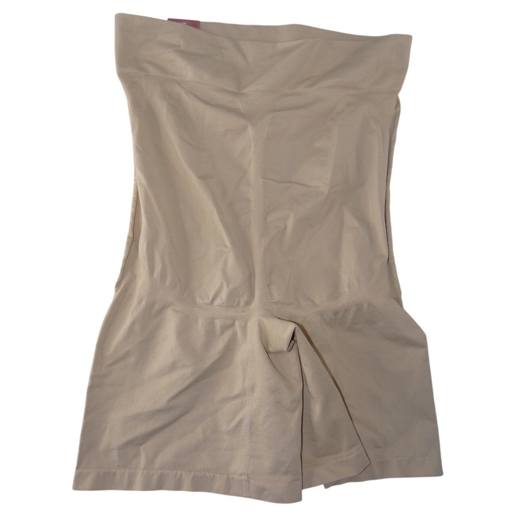 Cacique The Slimmer Ultra High-Waist Shapewear Shorts Beige Womens 18/20 NEW