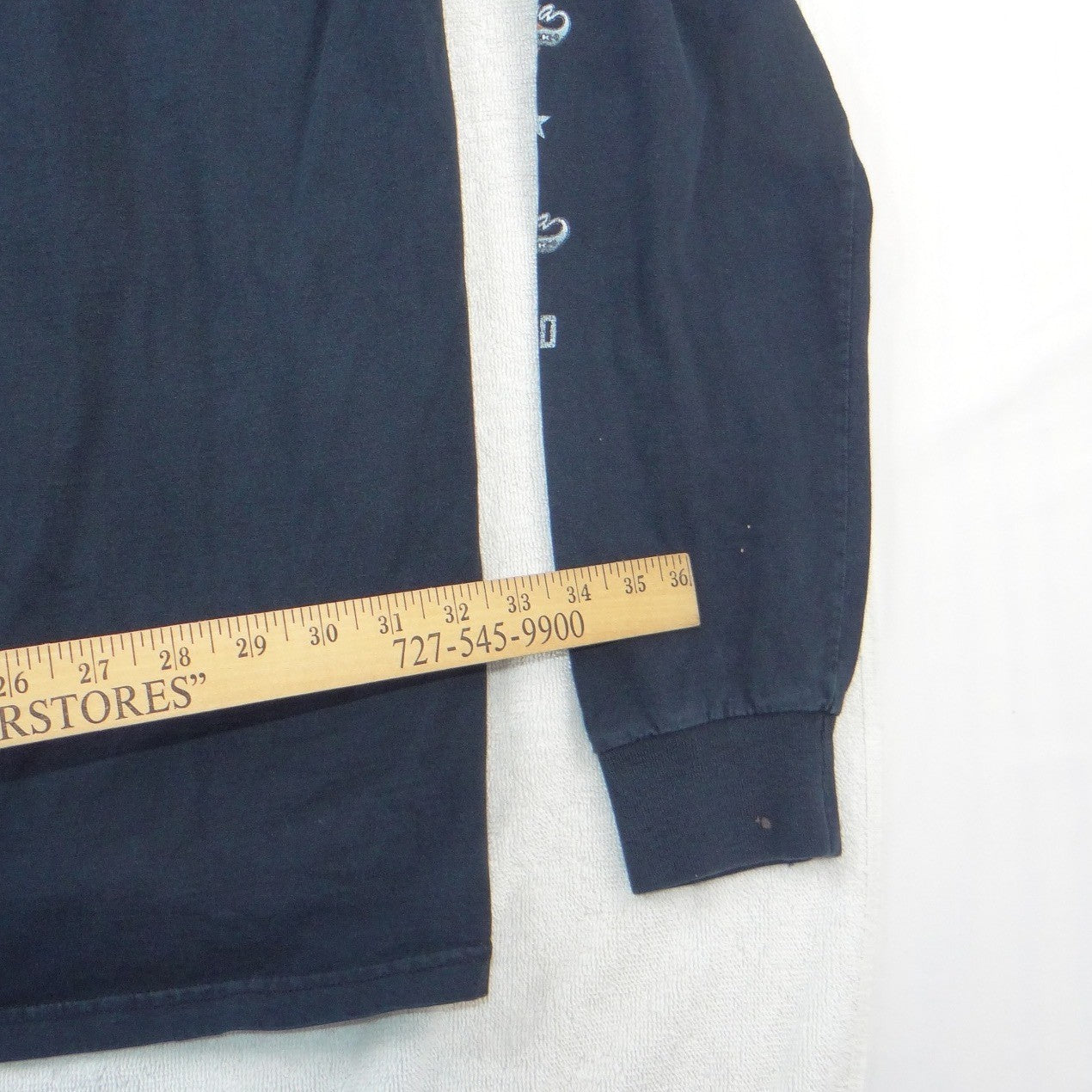 Fruit of the Loom Delmarva Bike Week 2018 Long Sleeve Shirt Mens Medium