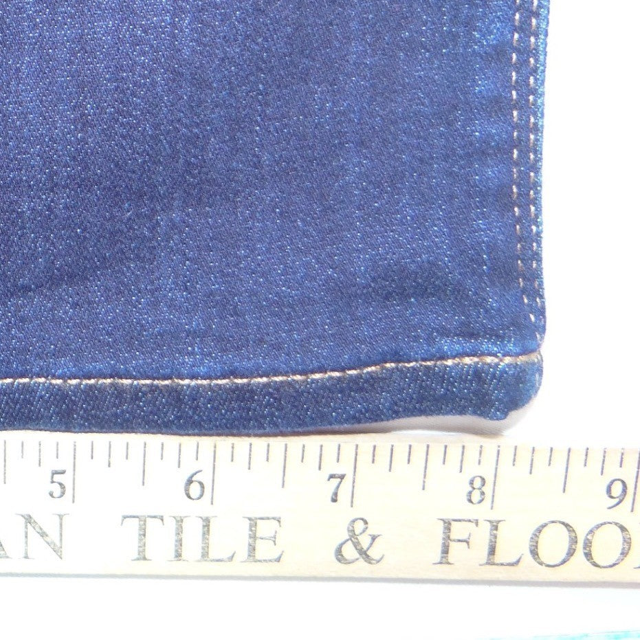 Express Barely Boot Low Rise Dark Wash Stretch Jeans EXWD-7900B