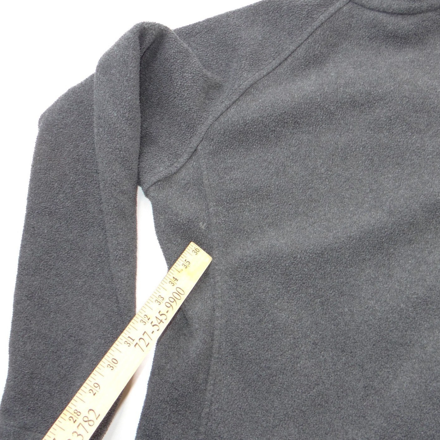 Columbia Mens Gray Full Zip Fleece Jacket High Neck Outdoor Layer Size M