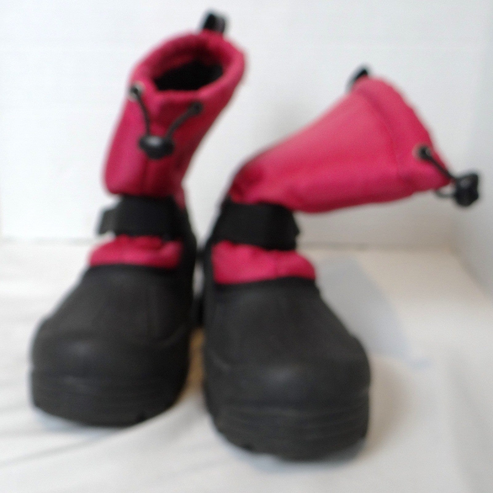 Northside Kids Pink Black Thinsulate Insulated Winter Snow Boots Size 3