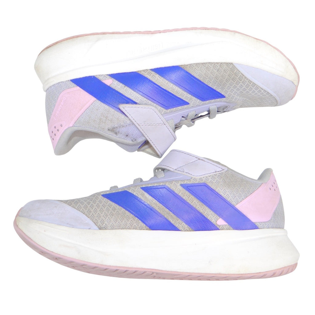 Adidas Duramo SL Lightmotion Kids Running Shoes Grey Purple Blue JS2802 Size 2