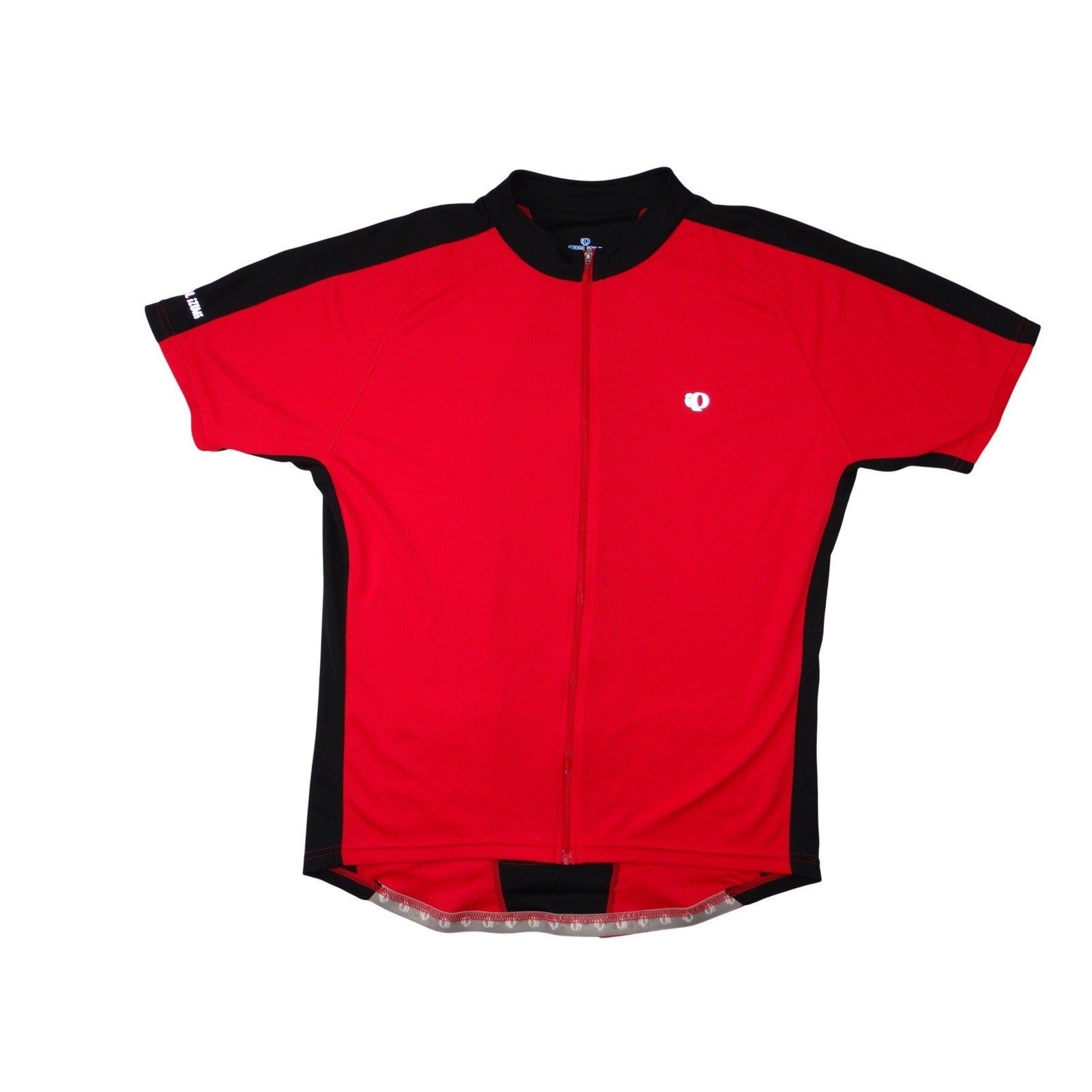 Pearl Izumi Select Series Cycling Jersey Red Black Short Sleeve Full Zip Men Med