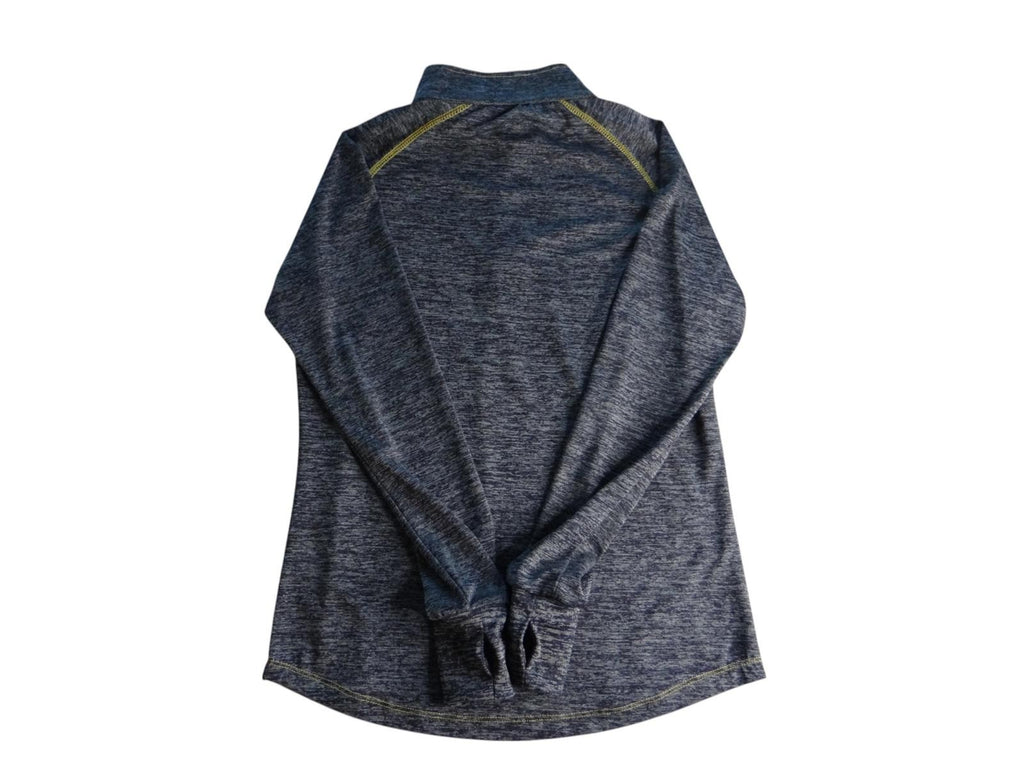 Colosseum Michigan Half-Zip Pullover - Navy & Yellow