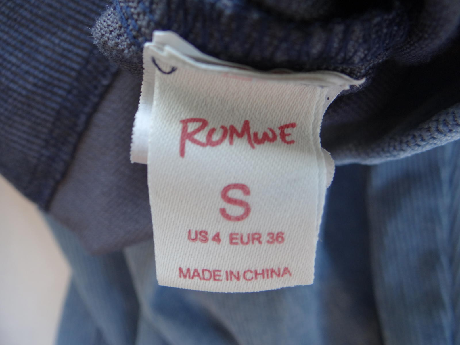 Stylish Color Block Corduroy Pants by Romwe - Size S