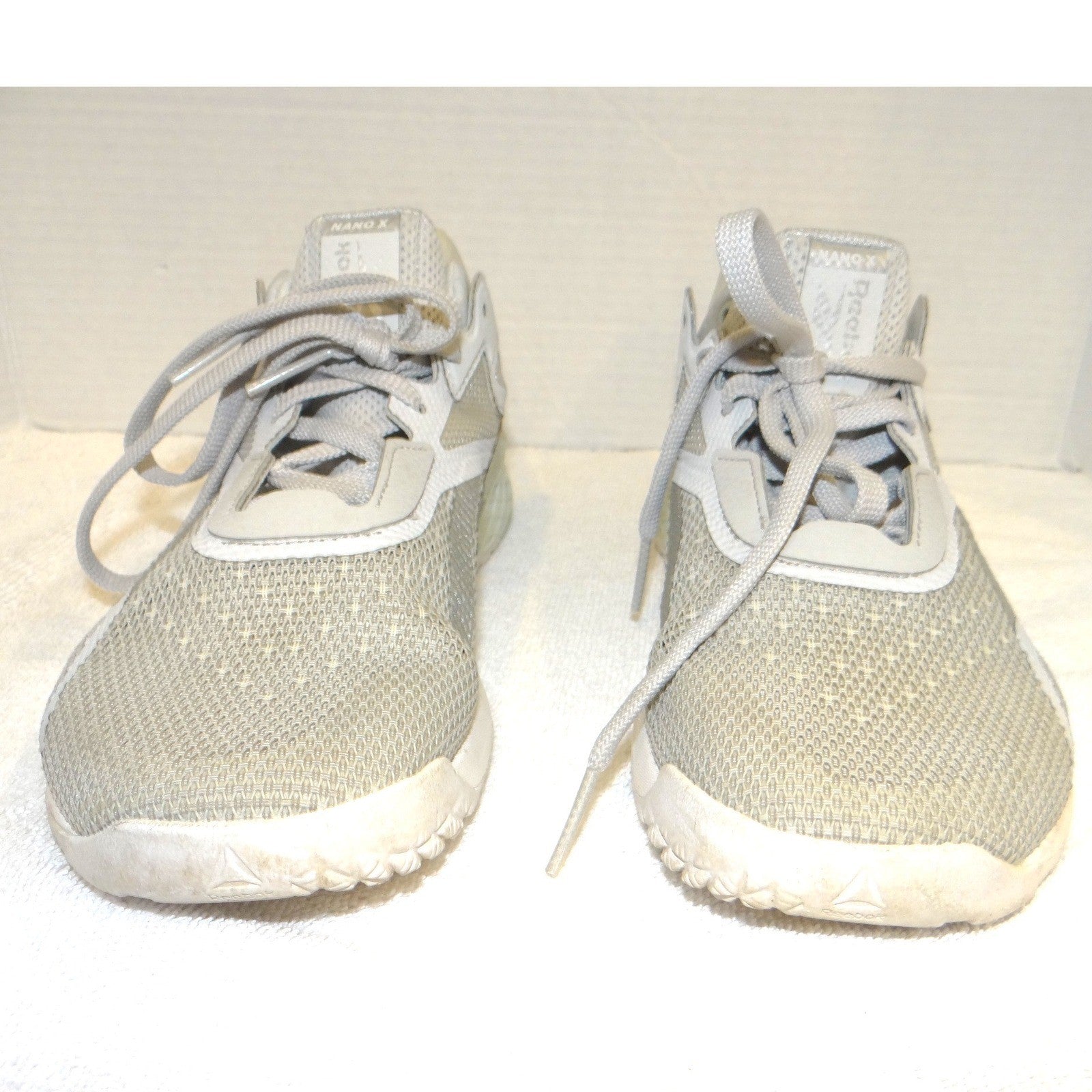 Reebok Nano X Womens Training Shoes Grey White Mint GW6013 Size 9.5