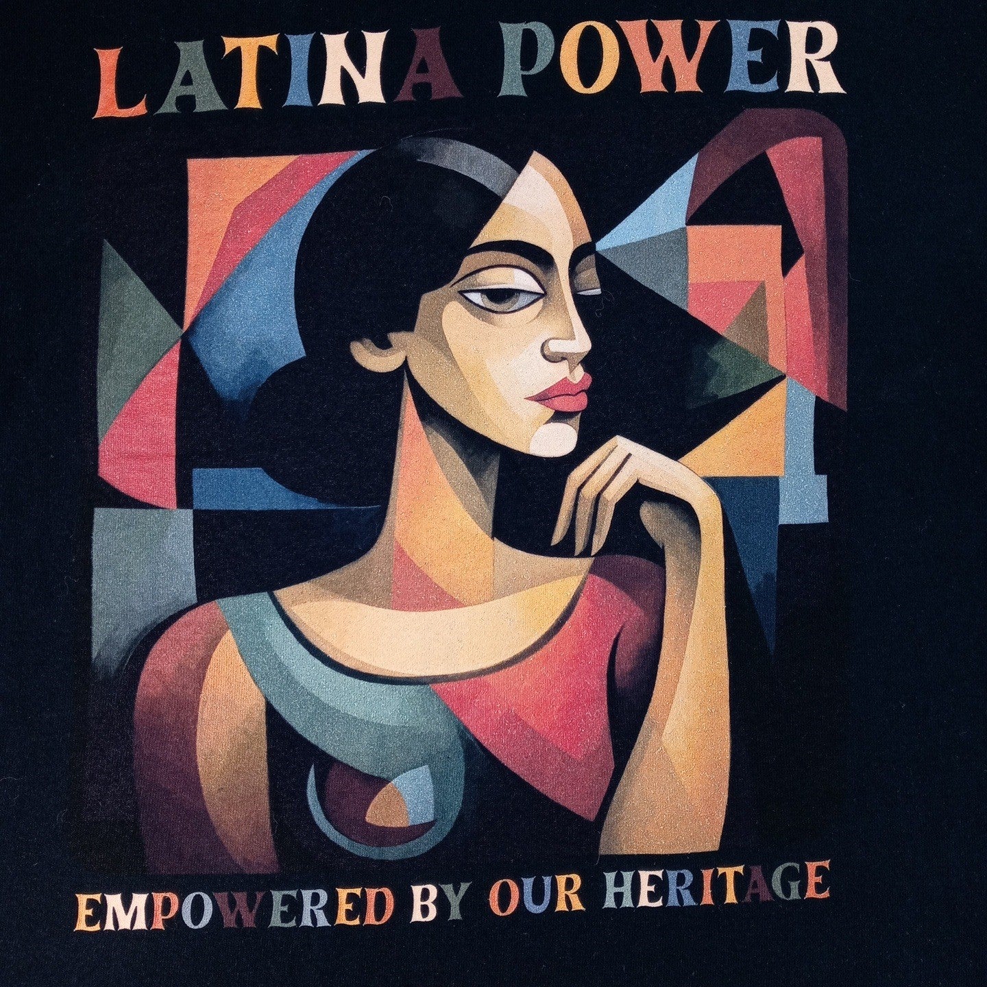 Latina Power Empowered By Our Heritage Graphic Tee XL