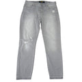 Lucky Brand Brooke Capri Grey Distressed Skinny Jeans Size 6 28 Light Wash