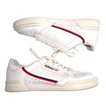 Adidas Continental 80 White Navy Red Leather Sneakers Mens 5.5 Womens 6.5