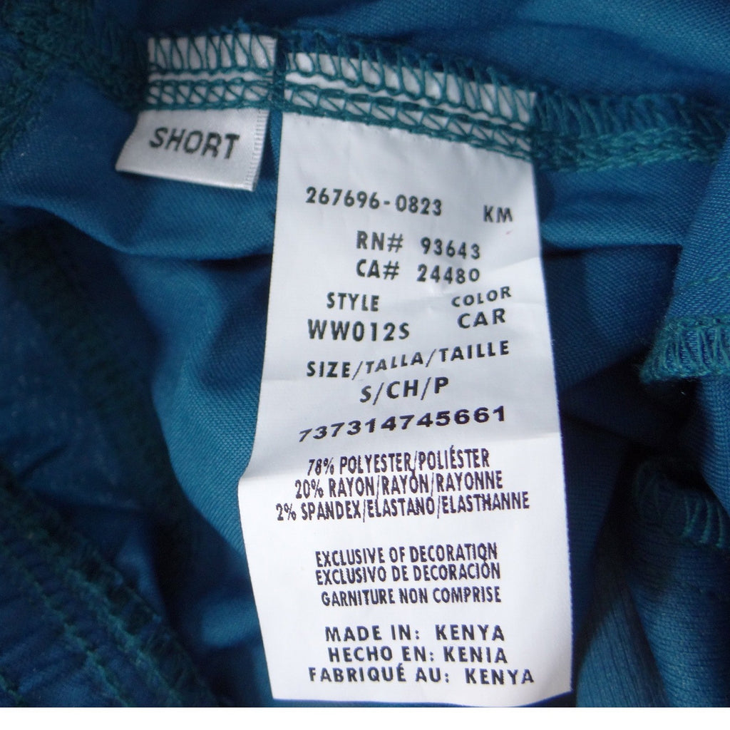 Cherokee Workwear Revolution Mens Scrub Pants Caribbean Blue Small Short
