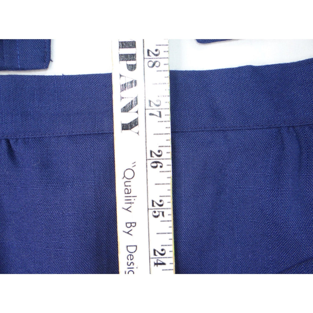 Vintage 2 piece Steven Michaels Skirt Suit Classic Navy Blue Made in USA Classic