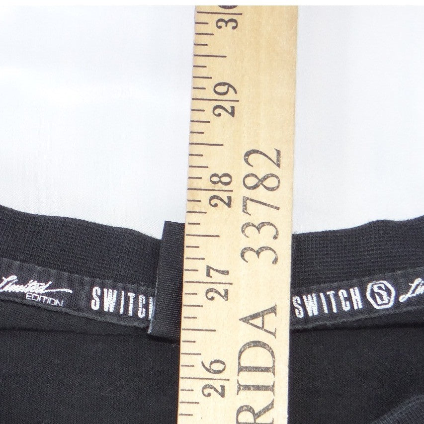 Switch Remarkable Mens XXL Black Graffiti Graphic T-Shirt Streetwear Urban