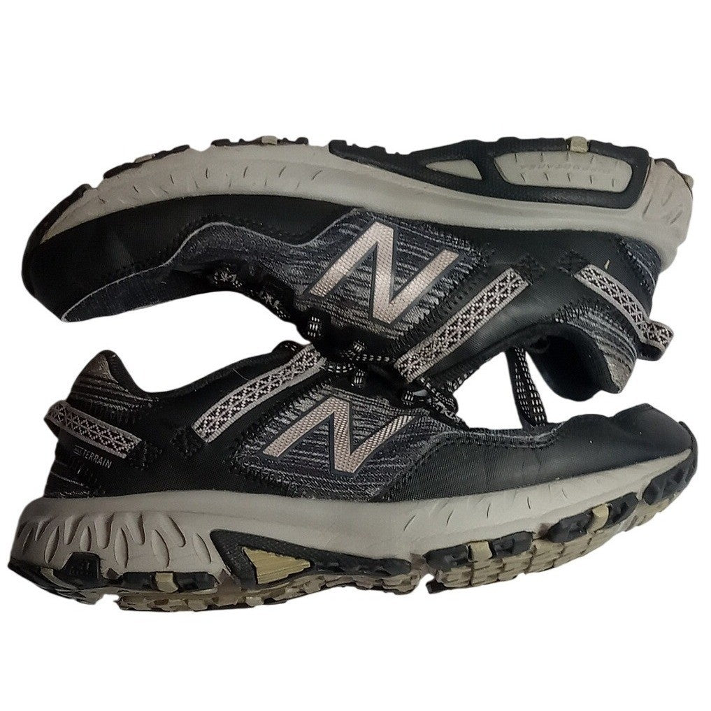 New Balance WT410LB6 Trail Running Shoes Womens Size 8 Black Gray