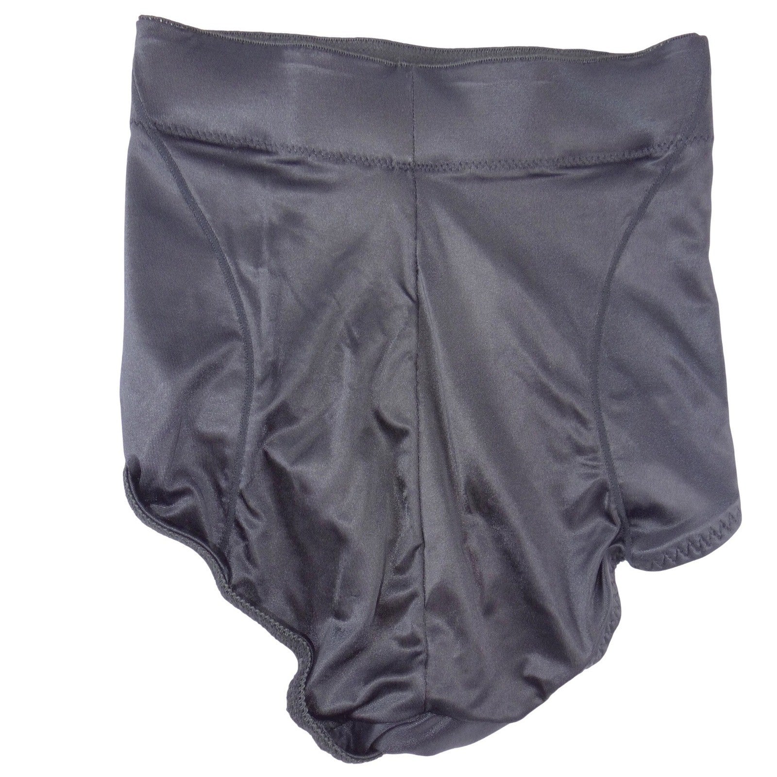 Unbranded High Waisted Tummy Control Shapewear Briefs Black Firm Smoothing