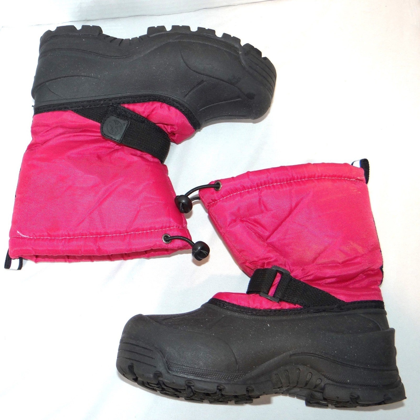 Northside Kids Pink Black Thinsulate Insulated Winter Snow Boots Size 3