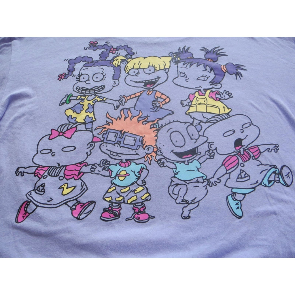 Nickelodeon Cropped Tee with Character Embroidery