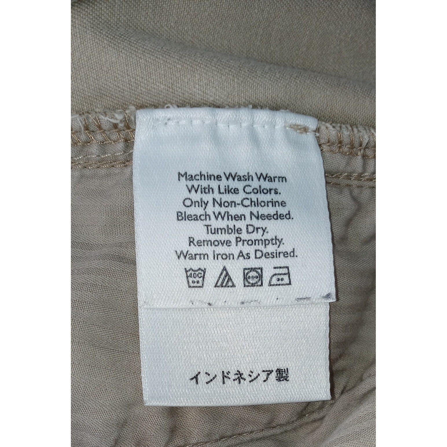 Eddie Bauer Mens Tan Cargo Pants Cotton Casual Outdoor Size XL