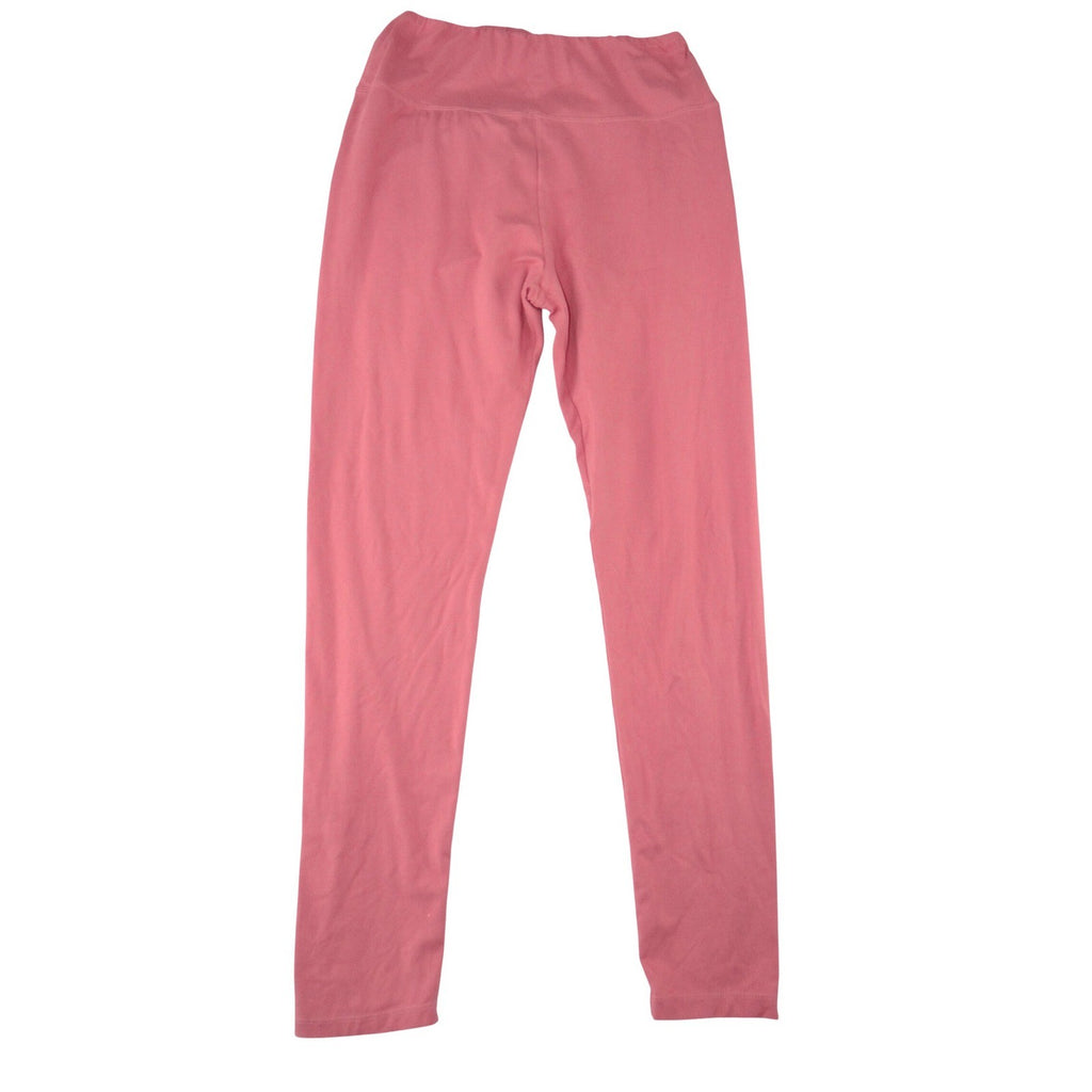 Unbranded Dusty Rose Pink High Waisted Stretch Leggings Size L-XL Solid