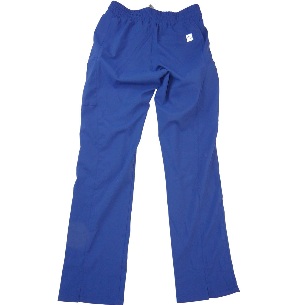 WonderWink PRO Renew Scrub Set Womens XXS Top XS Pants Royal Blue V-Neck Cargo
