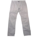 Armani Exchange Mens Moto Biker Pants Light Grey Articulated Knee Size 36x31