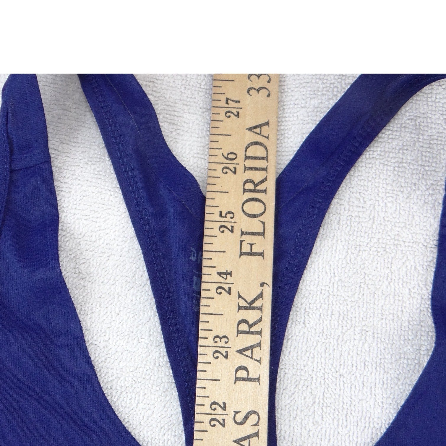 Nike Womens Dri-FIT Racerback Tank Top Royal Blue Sleeveless Running Shirt M