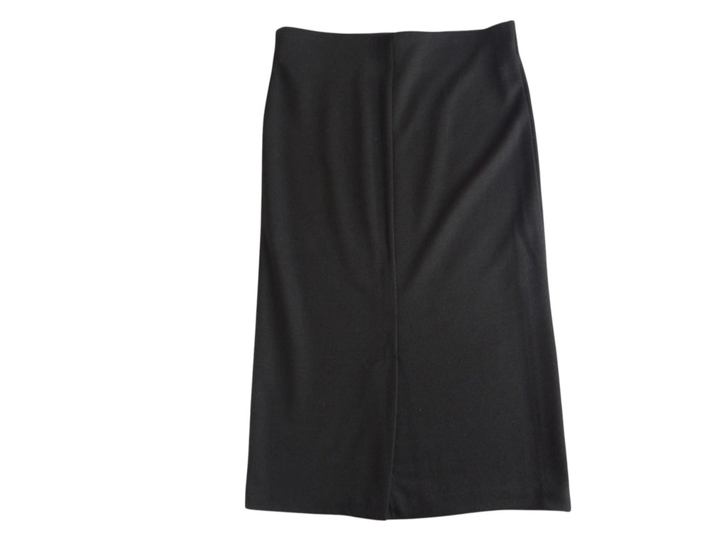 Classic Black Midi Skirt