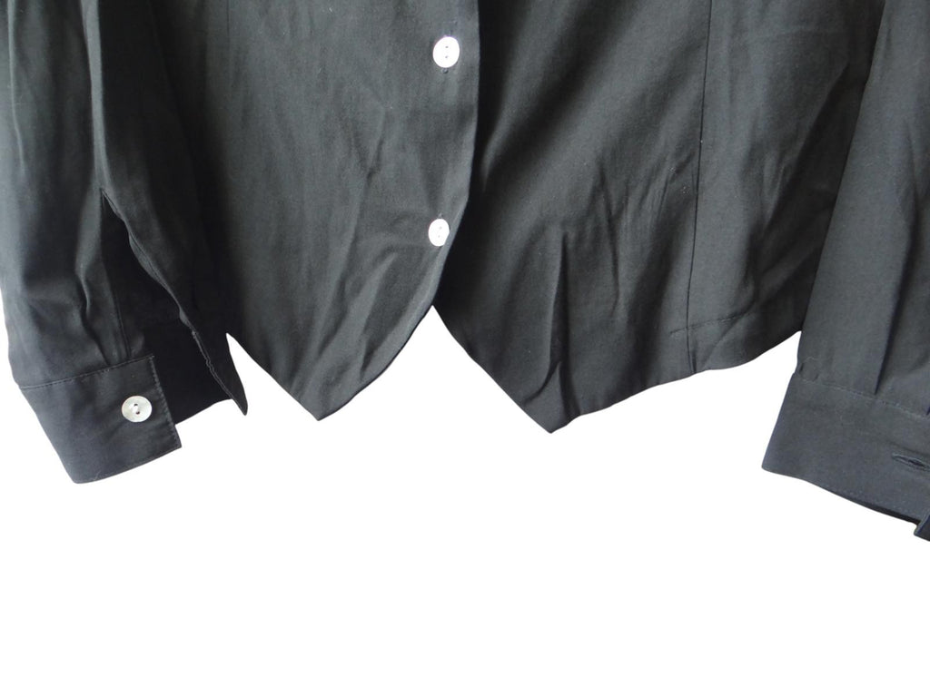 VINTAGE Women's Black Button Up by Dress barn