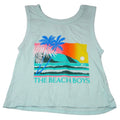 The Beach Boys Light Blue Graphic Tank Top Size Girls Women's XSmall