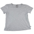 Starter Womens Heather Gray Short Sleeve Athletic Crew Neck T-Shirt S