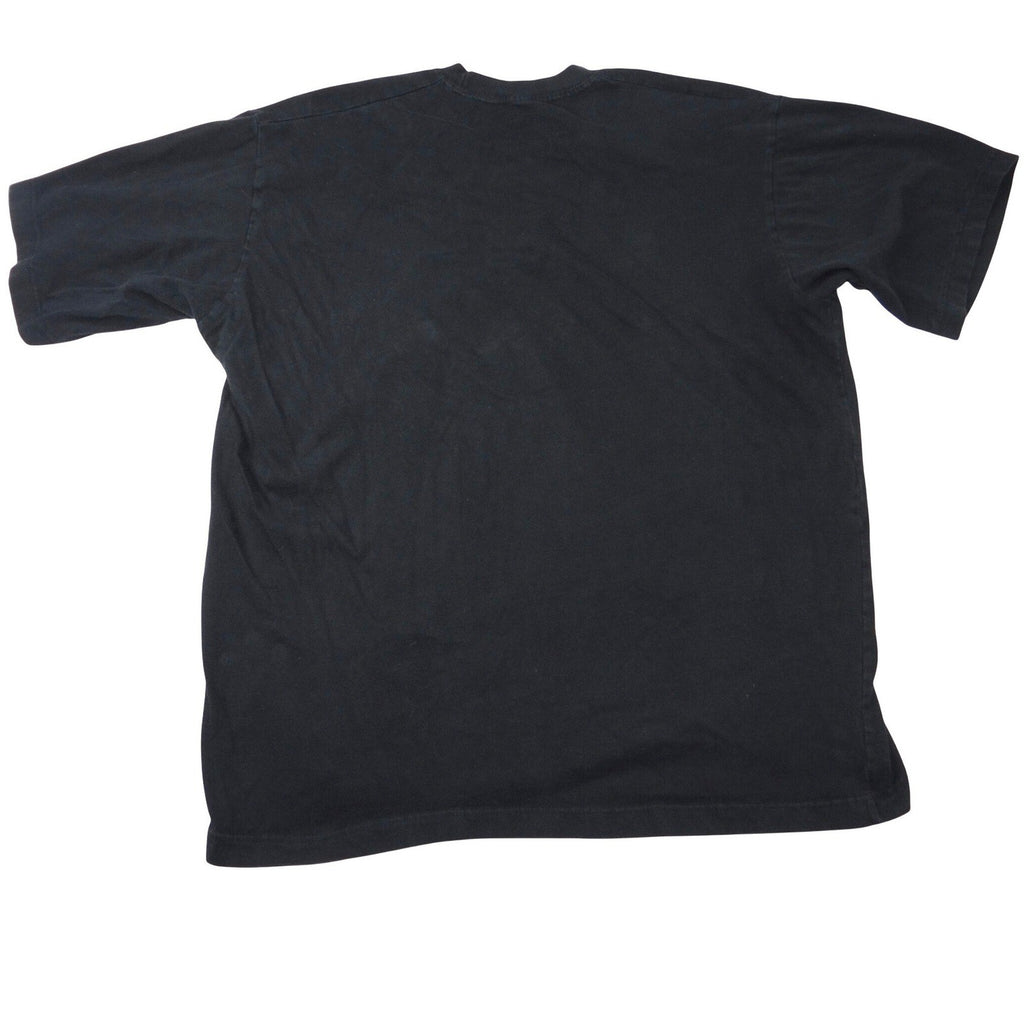 Hard Rock Cafe Budapest Black Embroidered T Shirt Mens XL