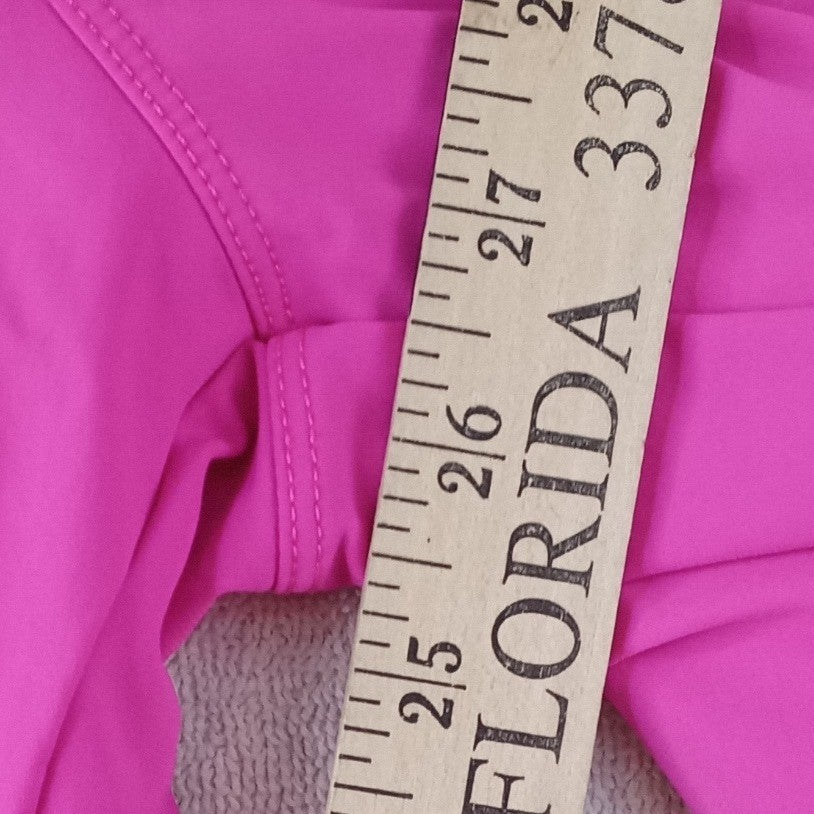Womens Hot Pink Performance Jogger Pants Drawstring Elastic Waist Utility Pocket